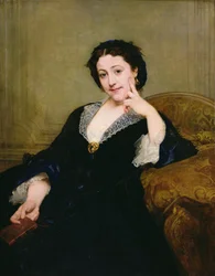 Madeleine Brohant (1833-1900) von der Comédie-Française, 1860